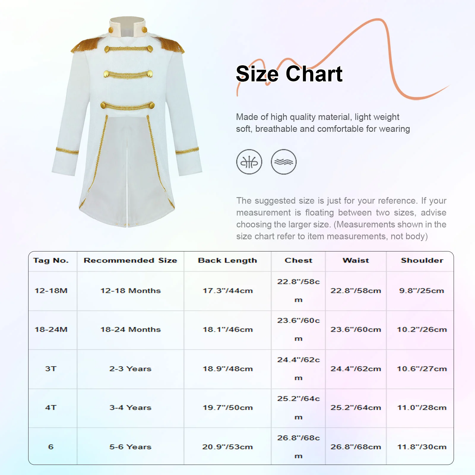 소년 할로윈 프린스 킹 코스프레 코스튬, 긴팔 골드 프린지 벨벳 테일 코트, 카니발 로얄 코트 역할 놀이 옷