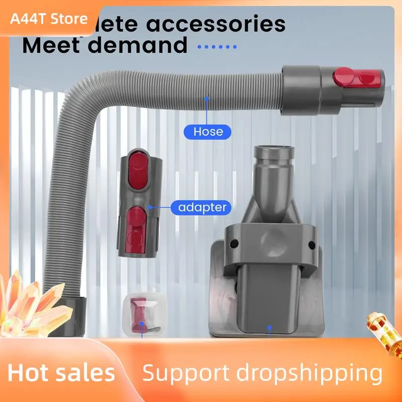 

A44T 3X Vacuum Attachment Dog Cat Pet Bed Brush Groom Tool Compatible For Dyson V11 V10 V8 V7 Vacuum Cleaner Accessories