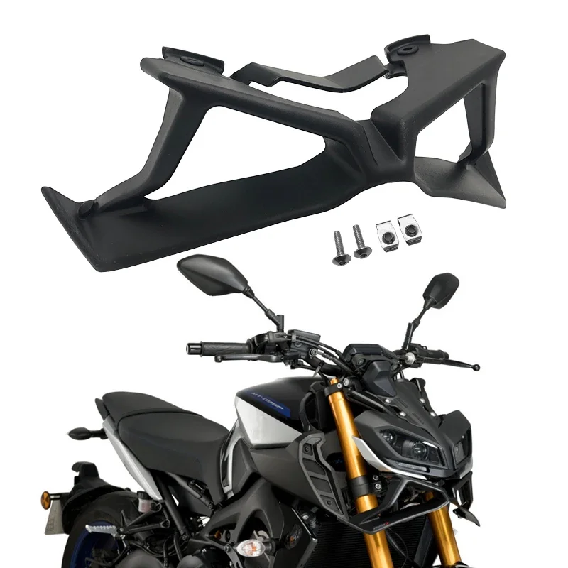 Motorcycle Front Downforce Spoilers mt09 MT09 SP Downforce naked frontal spoilers For YAMAHA MT 09 MT-09 2017 2018 2019 2020