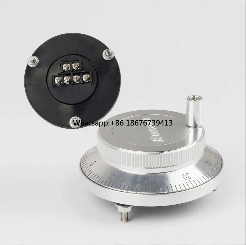 RHC80.1 Rotary Pulse Generator Handwheel 100PPR 5V 12V 24V TTL Line Driver OD80mm