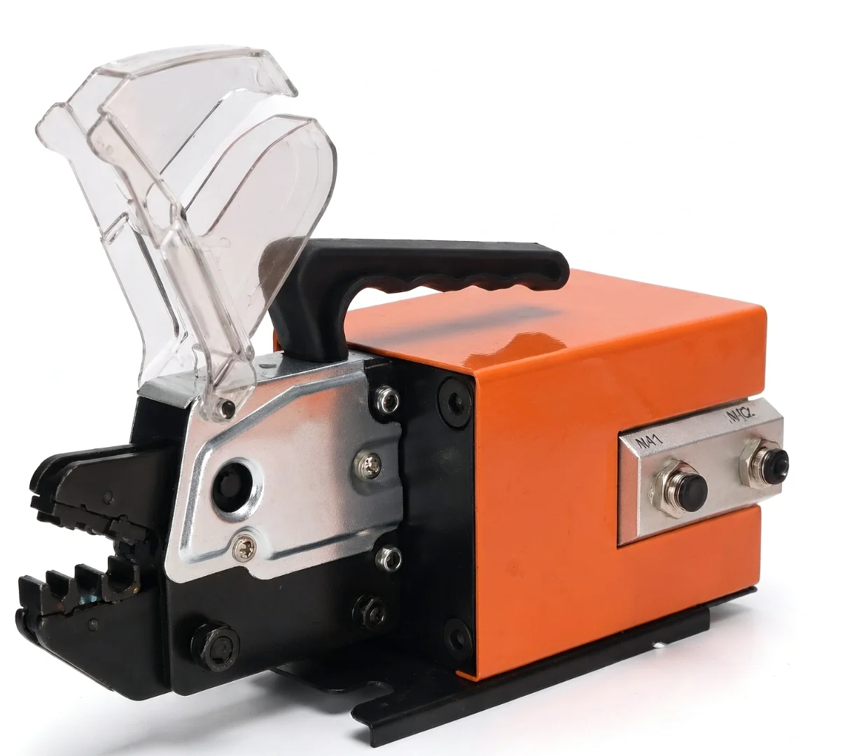 Pneumatic Crimping Tool AM-10 Terminal Crimper Machine 0.25-10mm² Cold Press Wire Crimp Equipment Air Powered Cable Lug Crimper