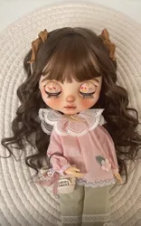2025 high quality（Special customization)Blythe wig Mohair Fit 9-10inch head circumference Qbaby