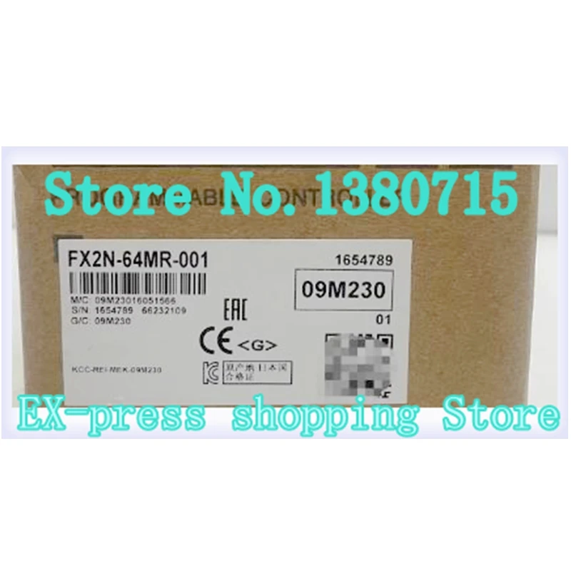 New FX2N-64MR-001 PLC Main Unit DI 32 DO 32 Relay AC 220V