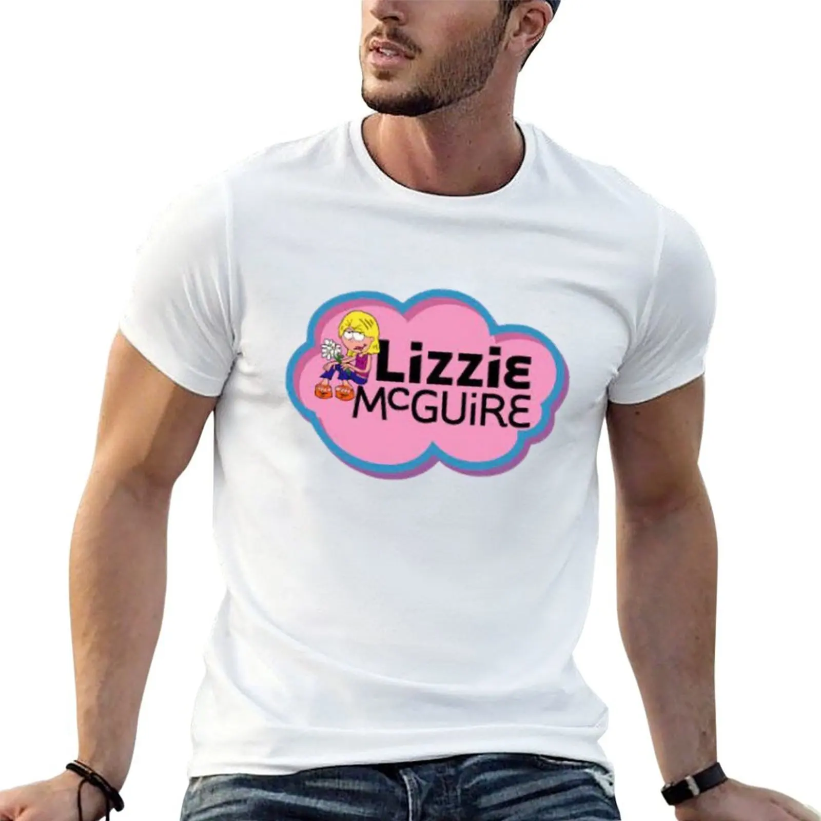 Lizzie McGuire T-Shirt t shirts for man pack cotton t shirts with prints t shirt for man 100 percent cotton T-shirt