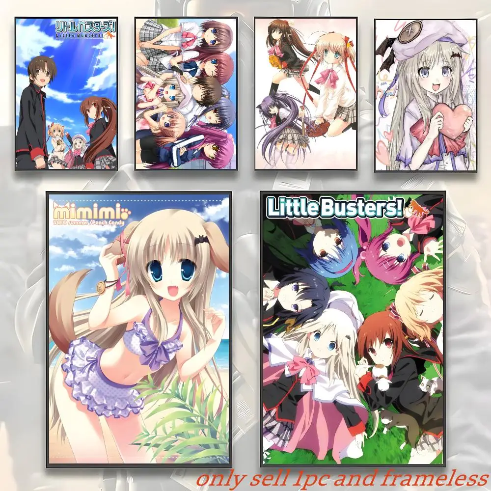 Cartoon Galgame Game L-Little Busters! Poster HD Poster Wall Art interior Hallway Home Decoration Holiday Gifts