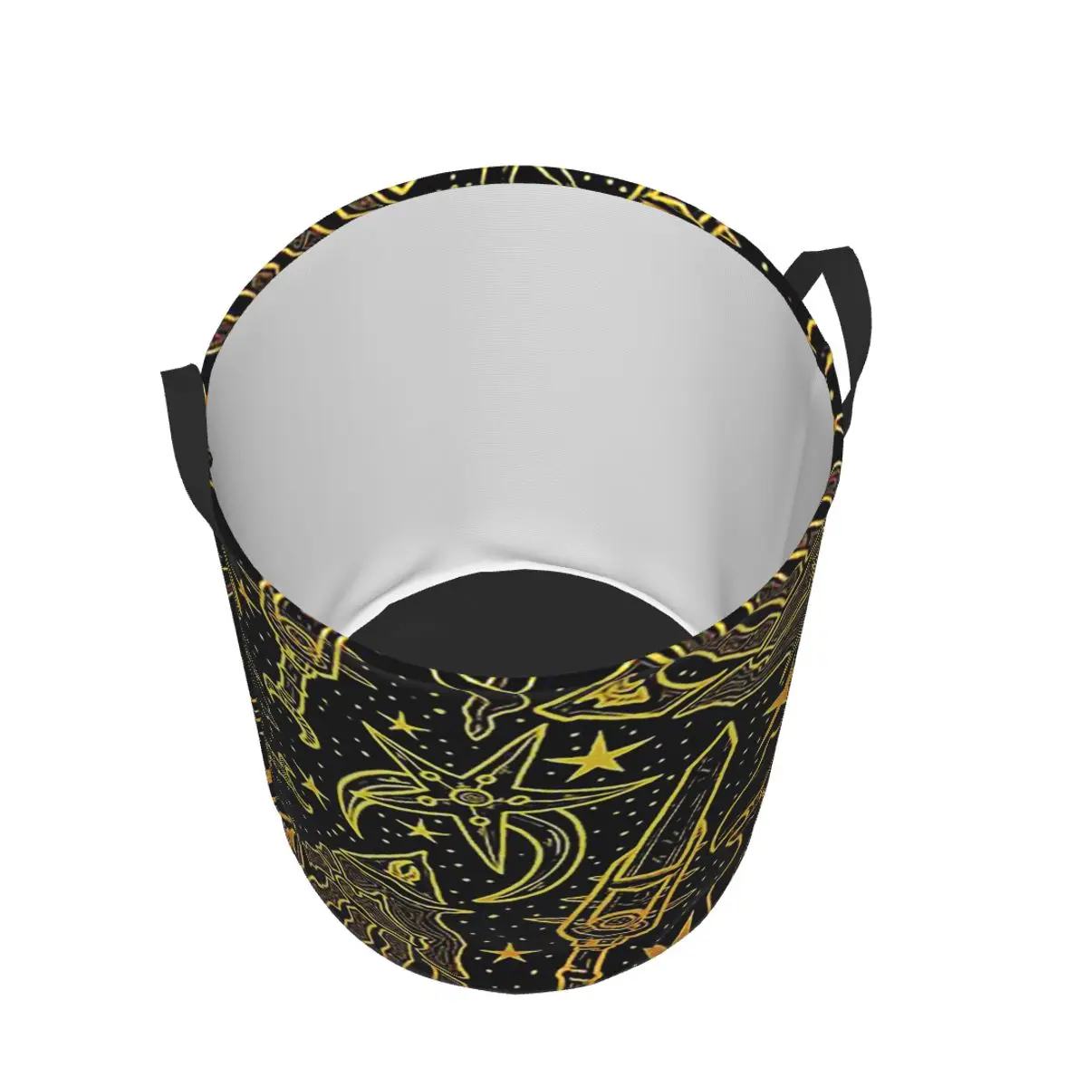 Nerevar Morrowind GOTY Edition مستوحاة من المخطوطات Elder RPG Dunmer سلال الغسيل الملابس القذرة اللعب سلة حقيبة تنظيم المنزل #6