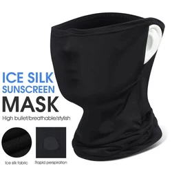 Breathable Mask Summer Bike Headwear Ice Silk UV Protective Mask Outdoor Sports Running Dust for Both Men and Women