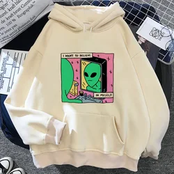 Psychedelic Alien hoodies women anime 90s y2k aesthetic anime sweater clothes women japanese sweater