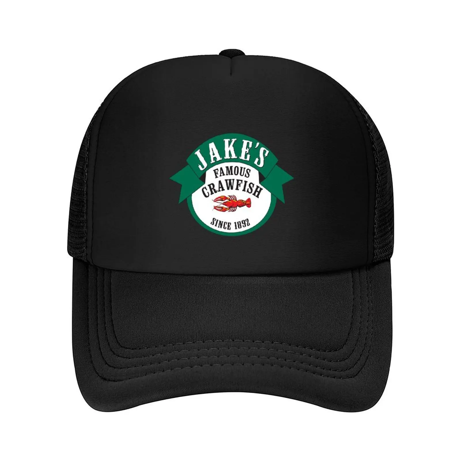 

Jake's Famous Crawfish Baseball Cap Dropshipping designer cap derby hat Designer Hat Baseball For Men Women's