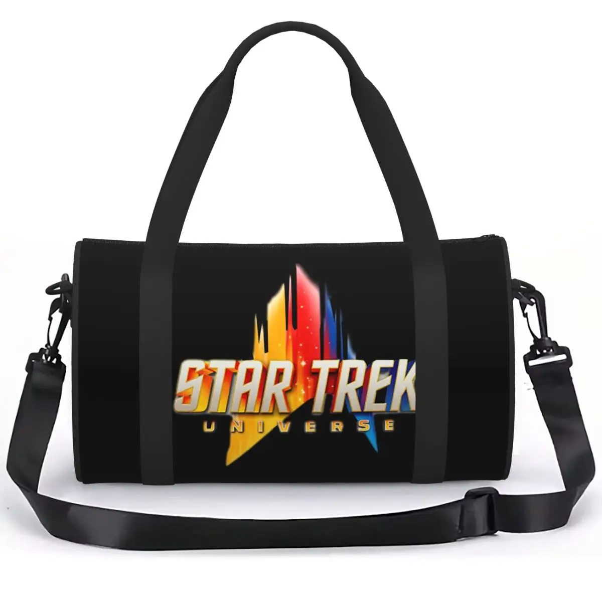 Star Treks Science Fiction TV Series _pixian_ai Luggage Bag Large Capacity Duffle Tote Bag Handbags Gym Bags Fitness