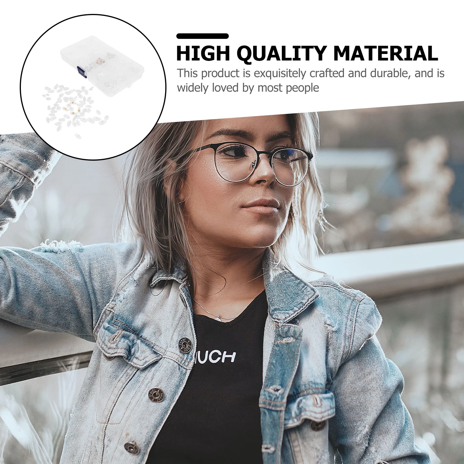 

Nose Pads Glasses Nosepads Pvc Adjustable Anti-Slipping Eyeglasses Accessories Assorted Color Comfortable Nose Pad Glasses Pads