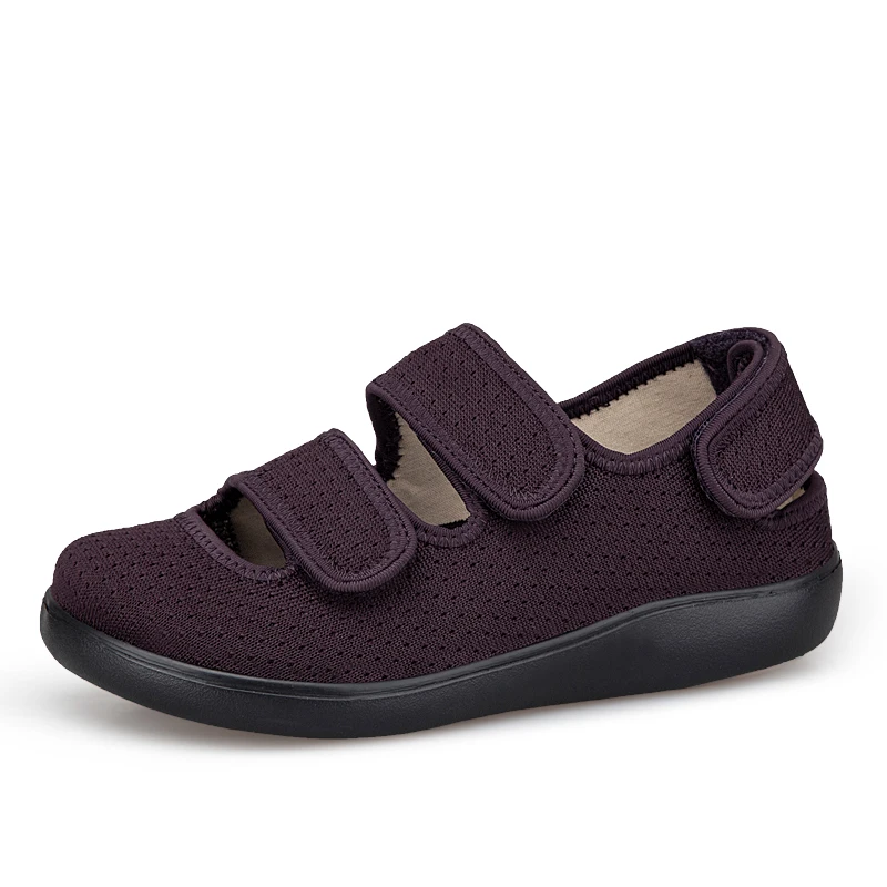 Men's Wide Toe Sandals Diabetic Shoes Hook & Loop Designs Lightweight Breathable for Swollen Feet with Arch Support Sandals