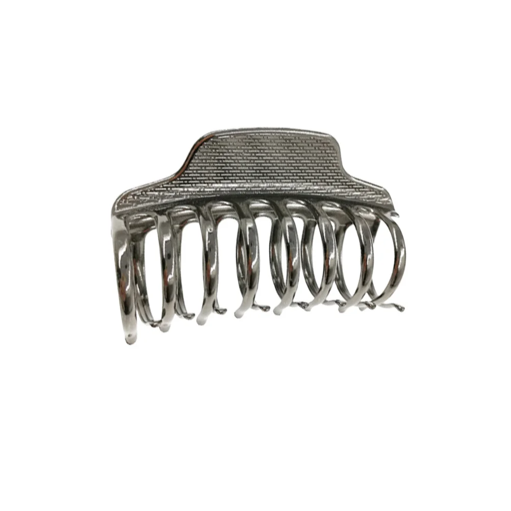 

Black Metal Hair Claw 240 Tough Uv Resistant Strong Holding Hairgrip Hair Catching Barrette for Women Girls Bathing Headdress