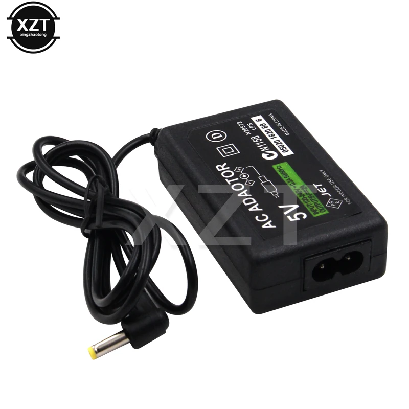 EU Plug 5V Home AC Adapter Wall Charger Power Supply for Sony PlayStation Portable PSP 1000 2000 3000 Charging Cable US Cord