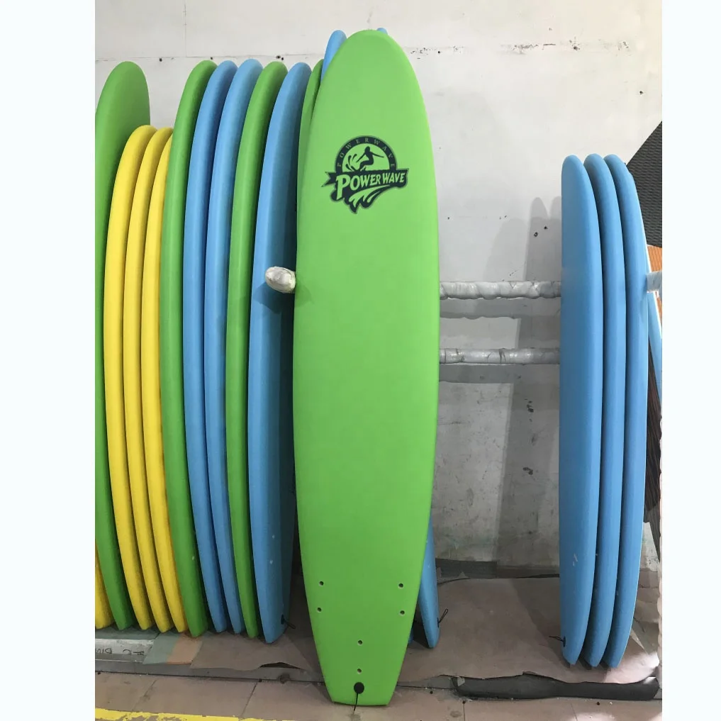 Heat Laminated Soft top Surfboards Durable XPE Soft Surfboards Customized Foam Surfboard