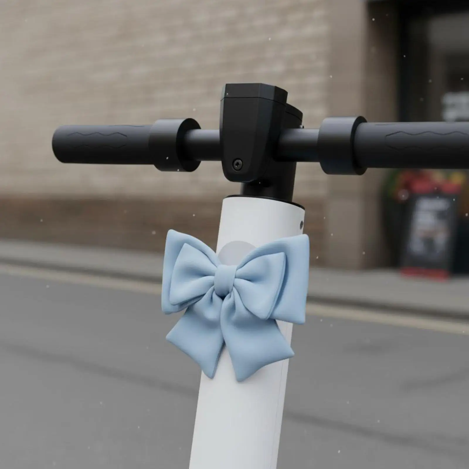 Space Cotton Vehicle Bow Soft Ornament Helmet Accessory Volume Look for Electric Bike Commuting