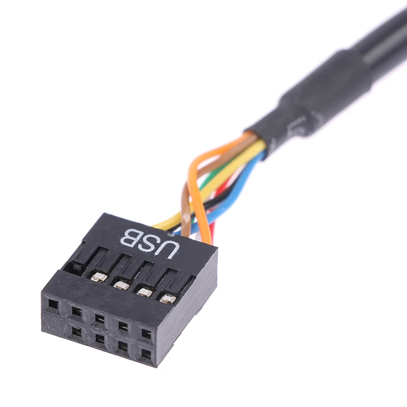 Motherboard Internal USB 2.0 9pin To USB 3.0 20pin Adapter Cable,Mainboard USB 3.0 20 Pin Header To USB 2.0 9 Pin Bridge Cable