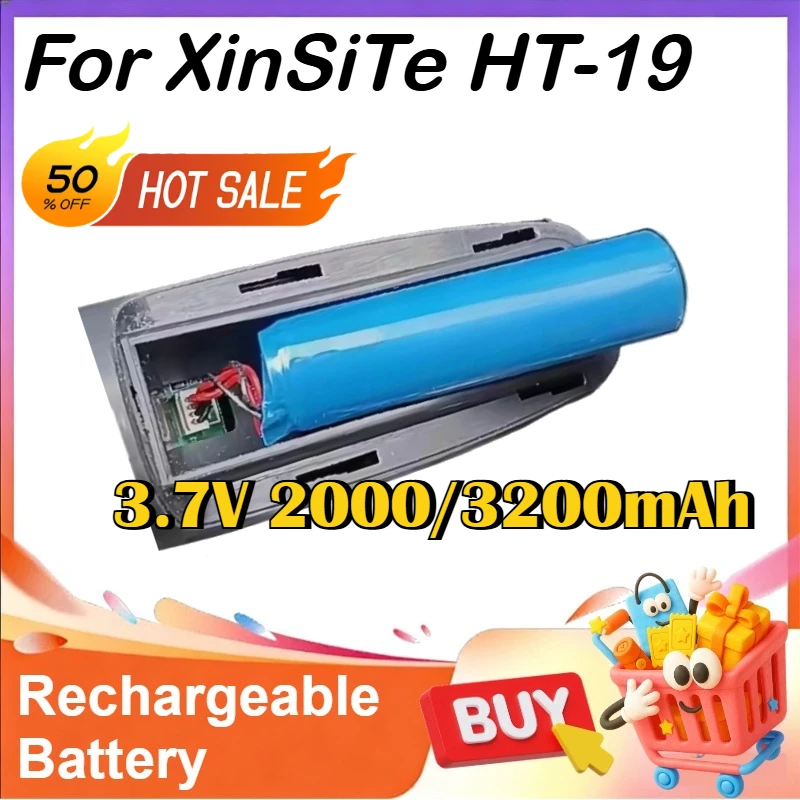 

Аккумулятор литий-ионный перезаряжаемый 3.7V 18650 3200mAh для инфракрасного тепловизора XINTEST HT-19