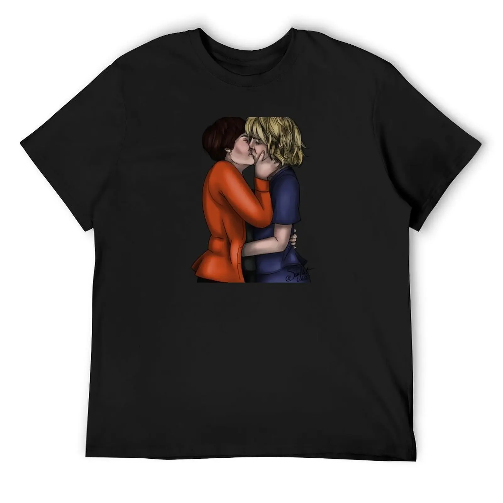 

Berena Kiss T-Shirt blanks oversized men clothings