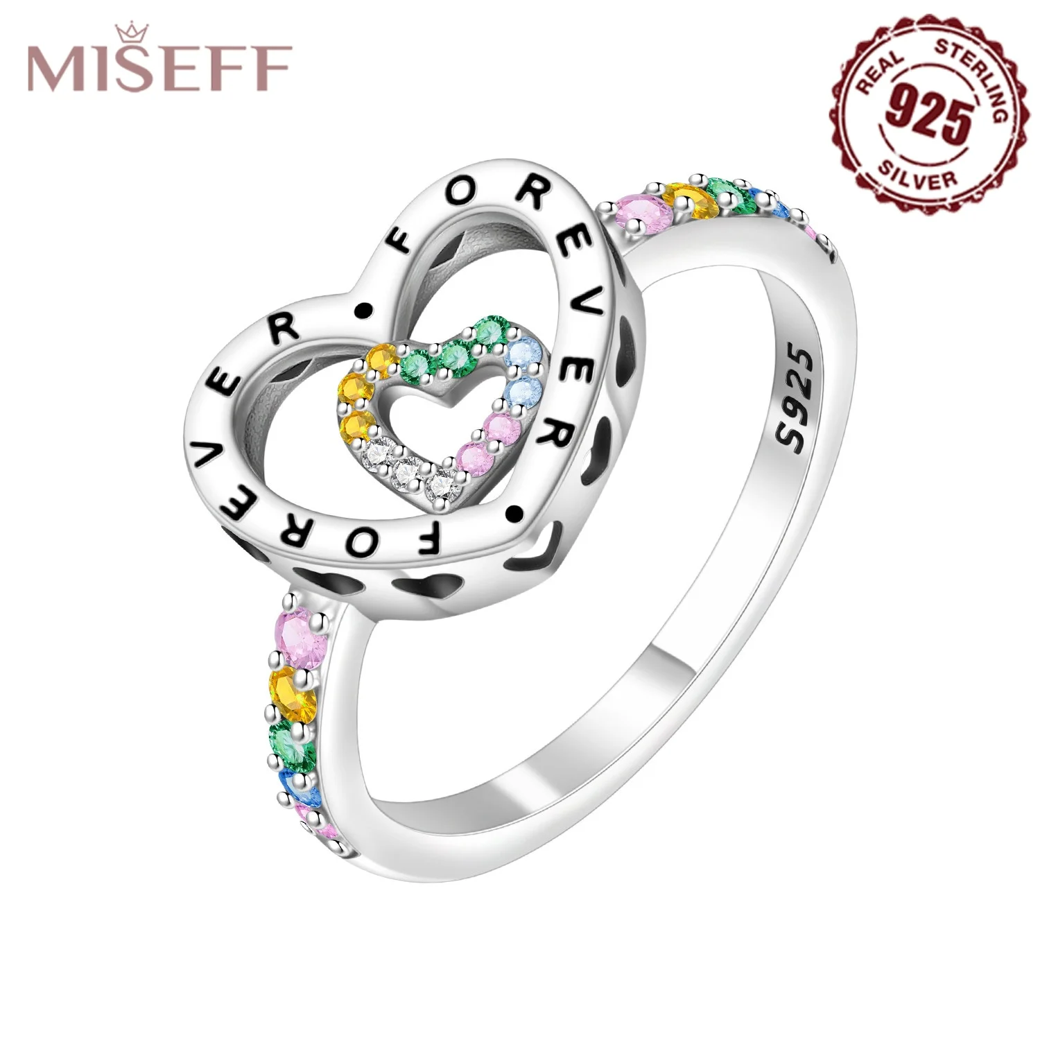 Women's Versatile S925 Sterling Silver Fashion Ring