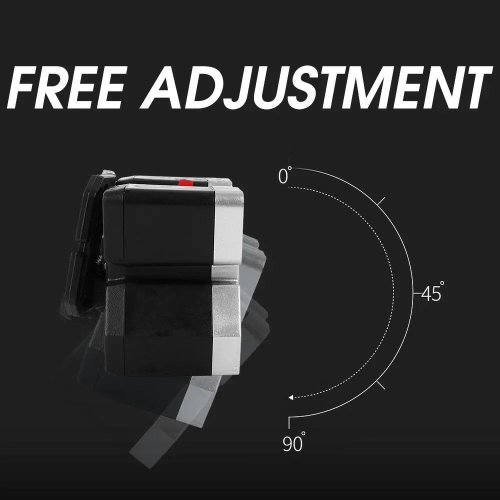 Portable LED Flashlight 5 LEDS Headlight With Battery Headlamp USB Rechargeable Torch Lamp 4 Lighting Modes Camping Lamp Light