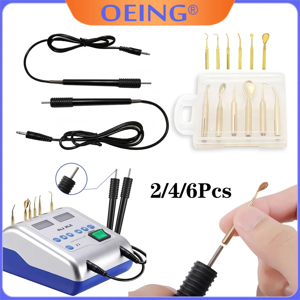 

2/4/6 шт. стоматологическая лаборатория 4 шт. сменный восковой карандаш для резьбы подходит для стоматологической лаборатории цифровой электрический воск