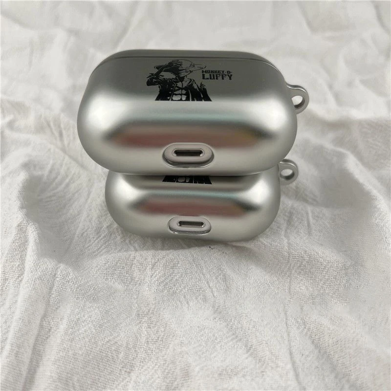 One Piece Luffy Anime Kopfhörerhülle für AirPods 1 2 3 4 Pro 3 Zoro Stoßfeste Schutzhülle Headset Cartoon Zubehör Geschenke – Detail 5