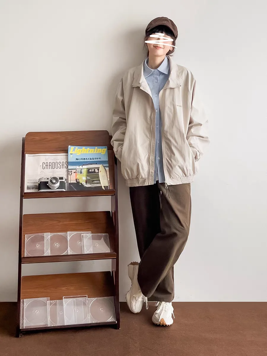 Chaquetas Bomber para mujer, ropa de calle de otoño, ropa deportiva para correr de hip hop, ropa deportiva con puños y cremallera, ajustada, acanalada, cuello redondo, Hipster recortado