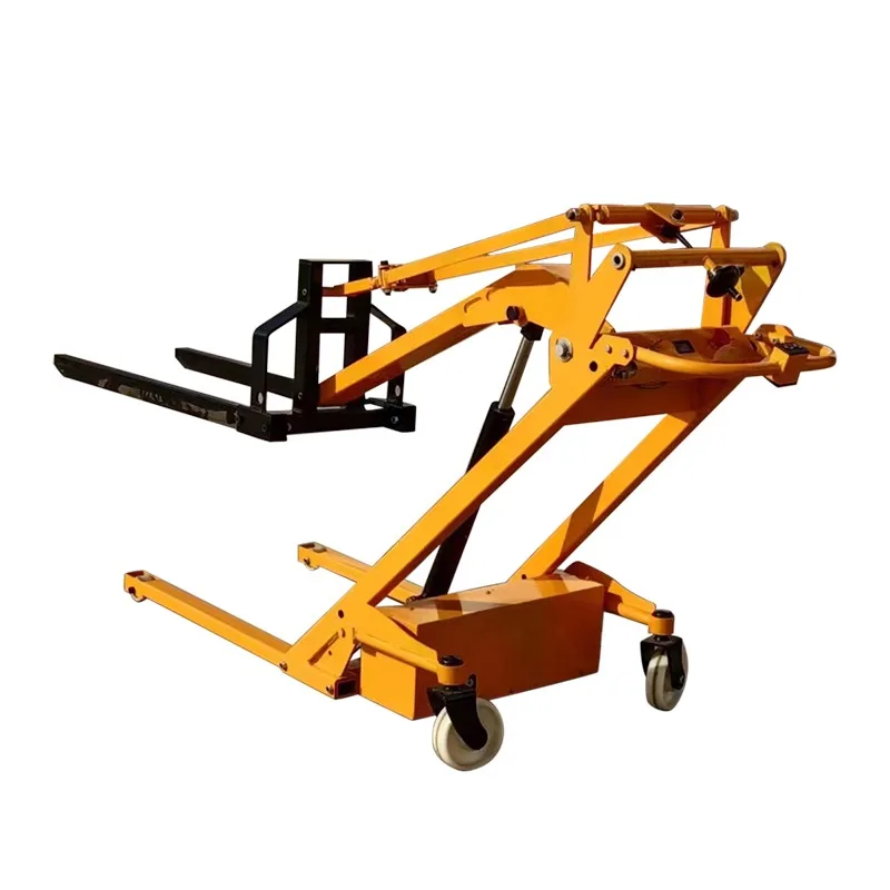 

Electric Three-in-One Car Hydraulic Trolley Lifting Stacking Bending Arm New Manual Traction for Restaurant Industries