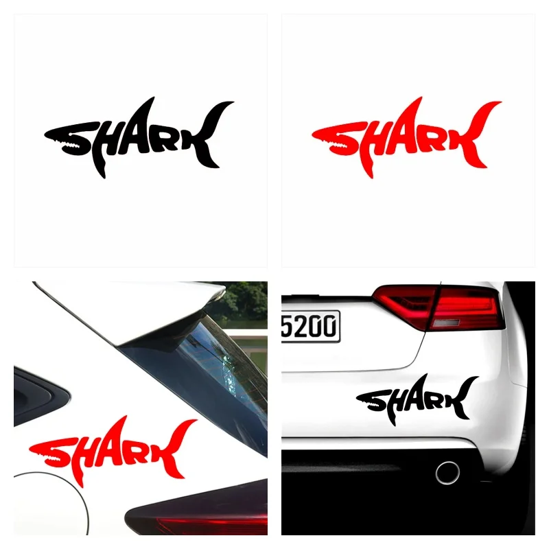

Creative Shark Car Sticker For Cars Side Truck Window Vinyl Stickers Decal