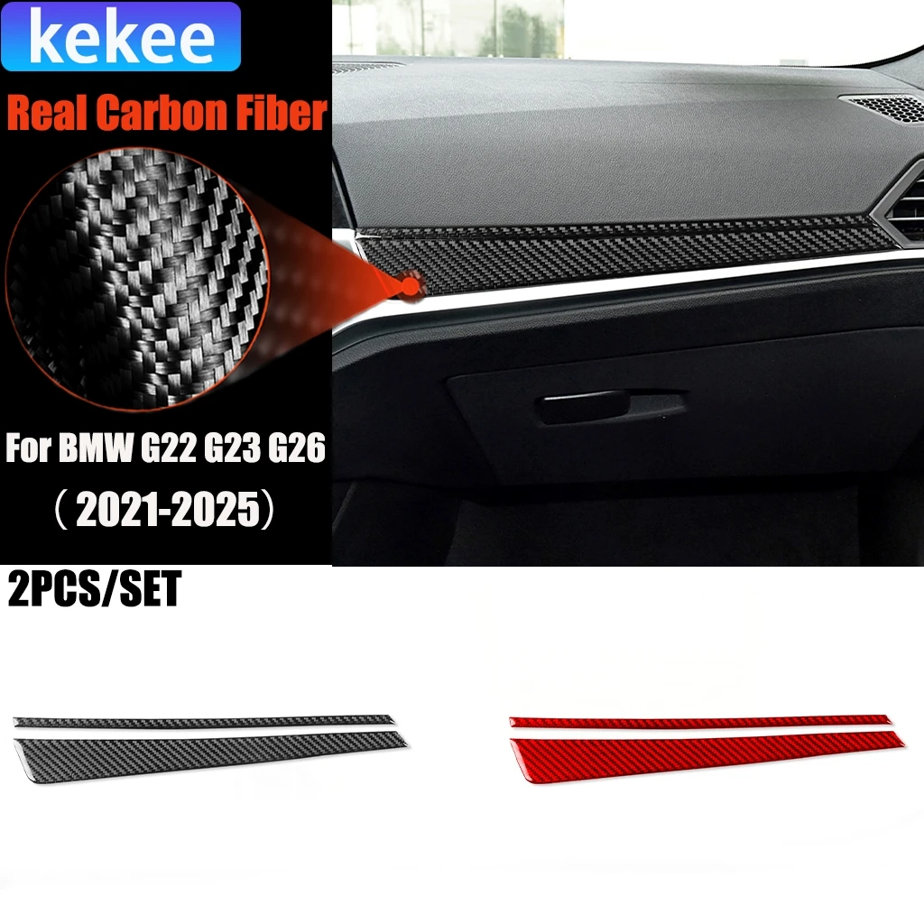 

Carbon Fiber Car Accessories Co-pilot Modified Interior Cover Sticker For BMW 3/4 Series 4 Door G20 G28 G22 G23 G26 2021-2025