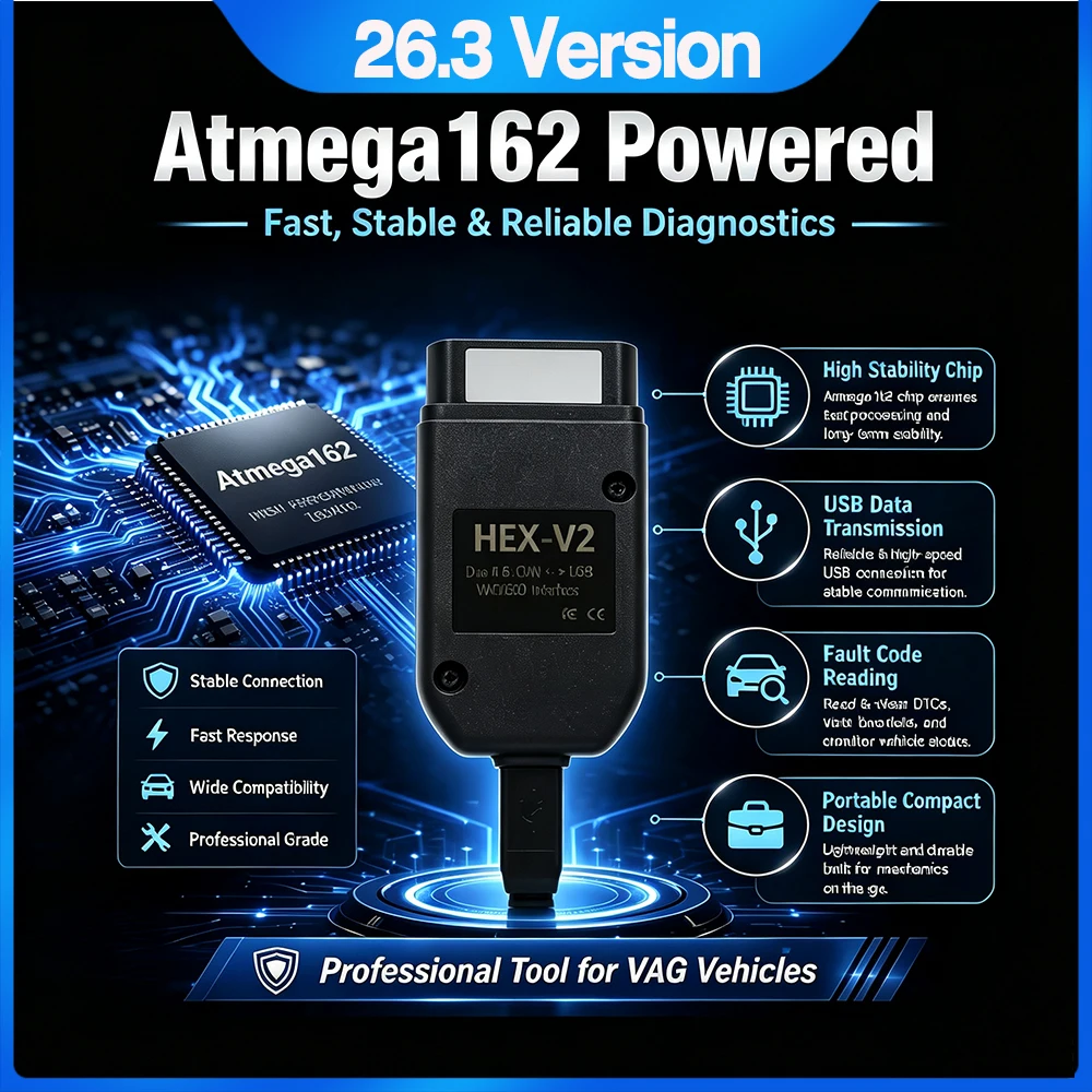 2026年アップデート-2630-vcds-vagcom-hex-v2-インターフェース-vcdscan-vw-audi-skoda-seat対応-多言語対応-車両診断ツール