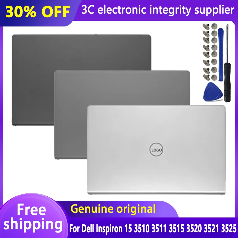 

Original For Dell Inspiron 15 3510 3511 3515 3520 3521 3525 Laptop LCD Back Cover Top Housing Rear Lid Silver Gray Black 00WPN8