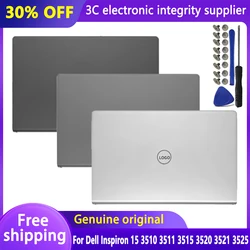 Coque arrière LCD pour ordinateur portable Dell Inspiron 15, boîtier supérieur, couvercle arrière, argent, gris, noir, 00WPN8, Original, 3510, 3511, 3515, 3520, 3521, 3525