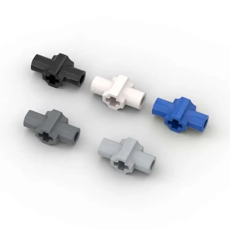 

MOC 10PCS 24122 Axle Connector Building Blocks Hub With Two Bar Holder Bricks Toy Birthday Boys Girls Special Gifts Dropshipping