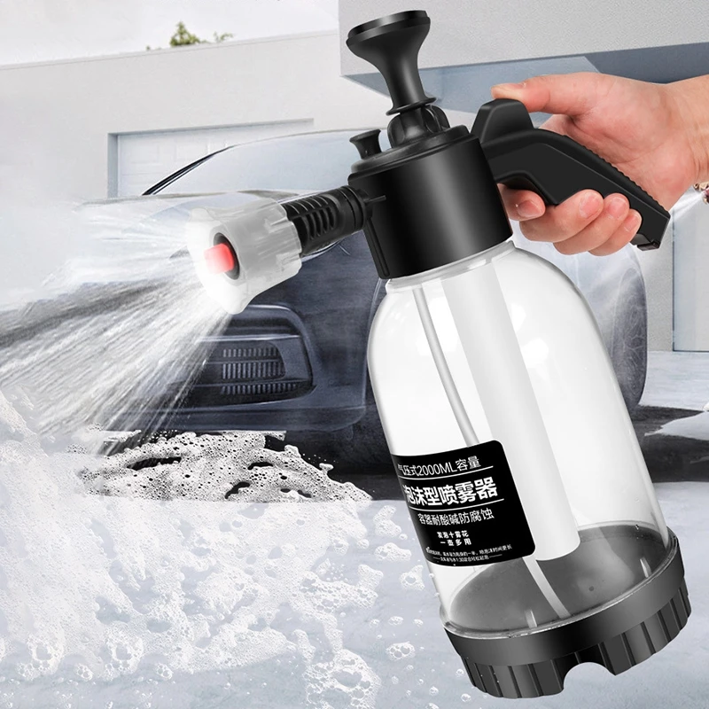 

Car washing spray pot foam spray pot Bottle Foam Wash Sprayer Hand Pump Foam Sprayer Wash Spray Bottle pressure relief valve