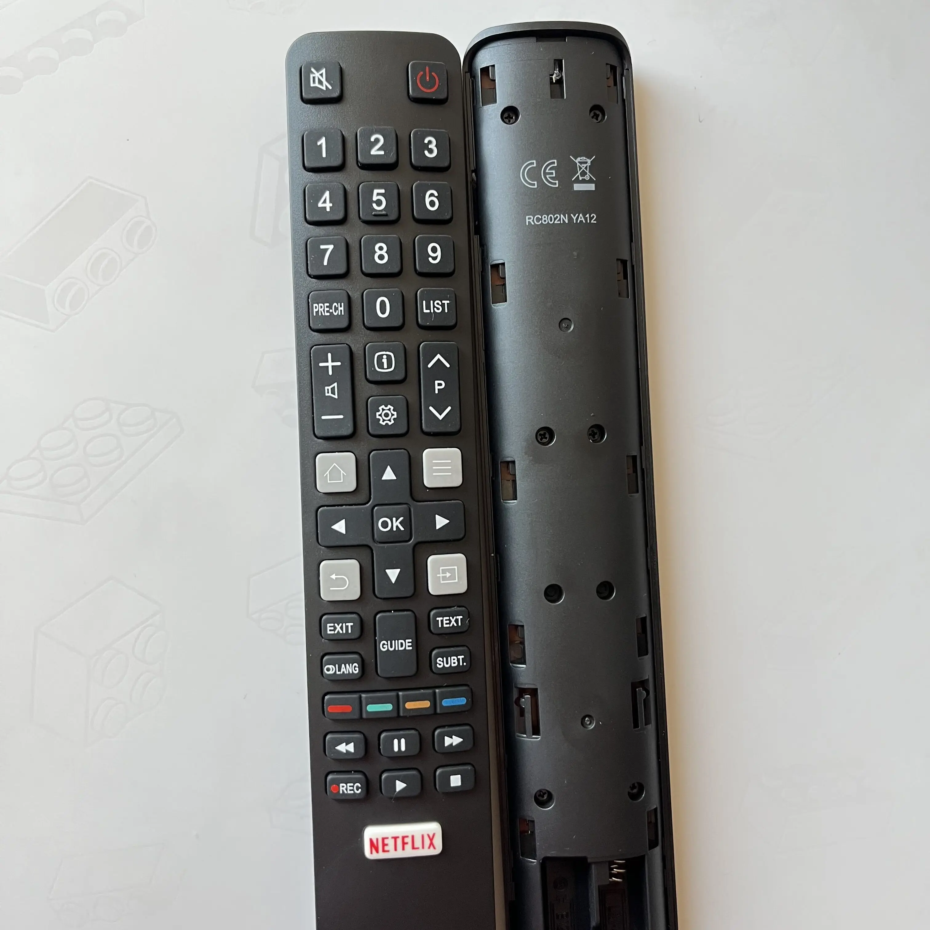 RC802N YA12 التحكم عن بعد ل TCL العلامة التجارية مع وظيفة RCE متوافق ل RC802N YUL1 RM-L1508 استبدال الذكية التحكم عن بعد