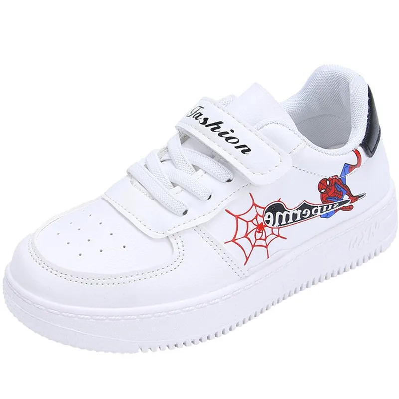 Disney Kids Girls Spiderman Sneakers Boys Casual Sneaker Running Shoes Autumn Trainers Kids White Shoes Sports Shoes For Boys