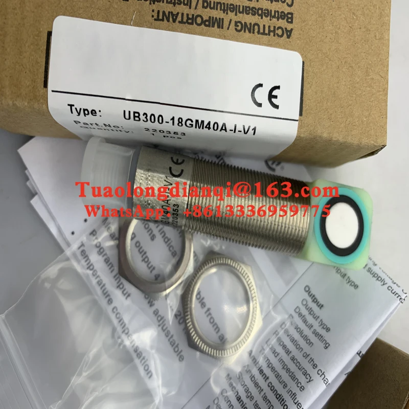 

UB300-18GM40-I-V1 UB300-18GM40A-I-V1 UB300-18GM40A-U-V1 new original Ultrasonic sensor in stock