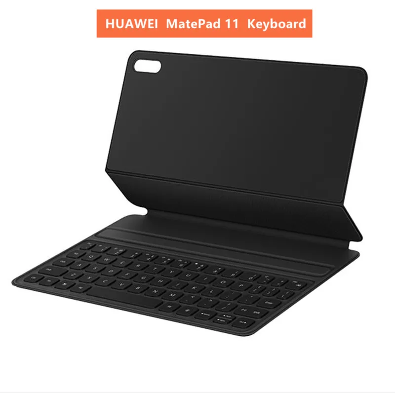 2021 Original HUAWEI MatePad 11 Magnetic Keyboard Case PU Leather Smart Wake up Voice Stand Flip Tablet Cover