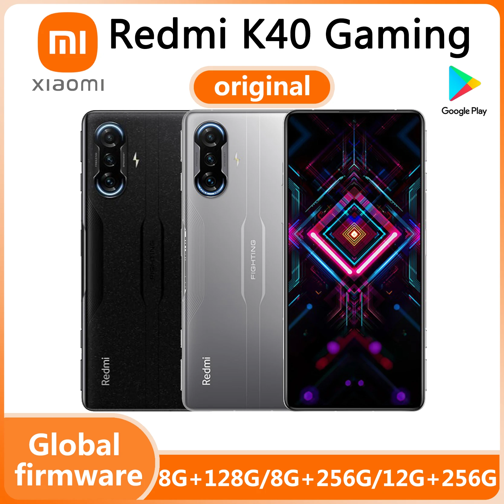 Xiaomi Redmi K40 Gaming Smartphone 5G Cellphone Dimensity 1200 64MP Camera Android 11 MIUI 12.5 Global Version