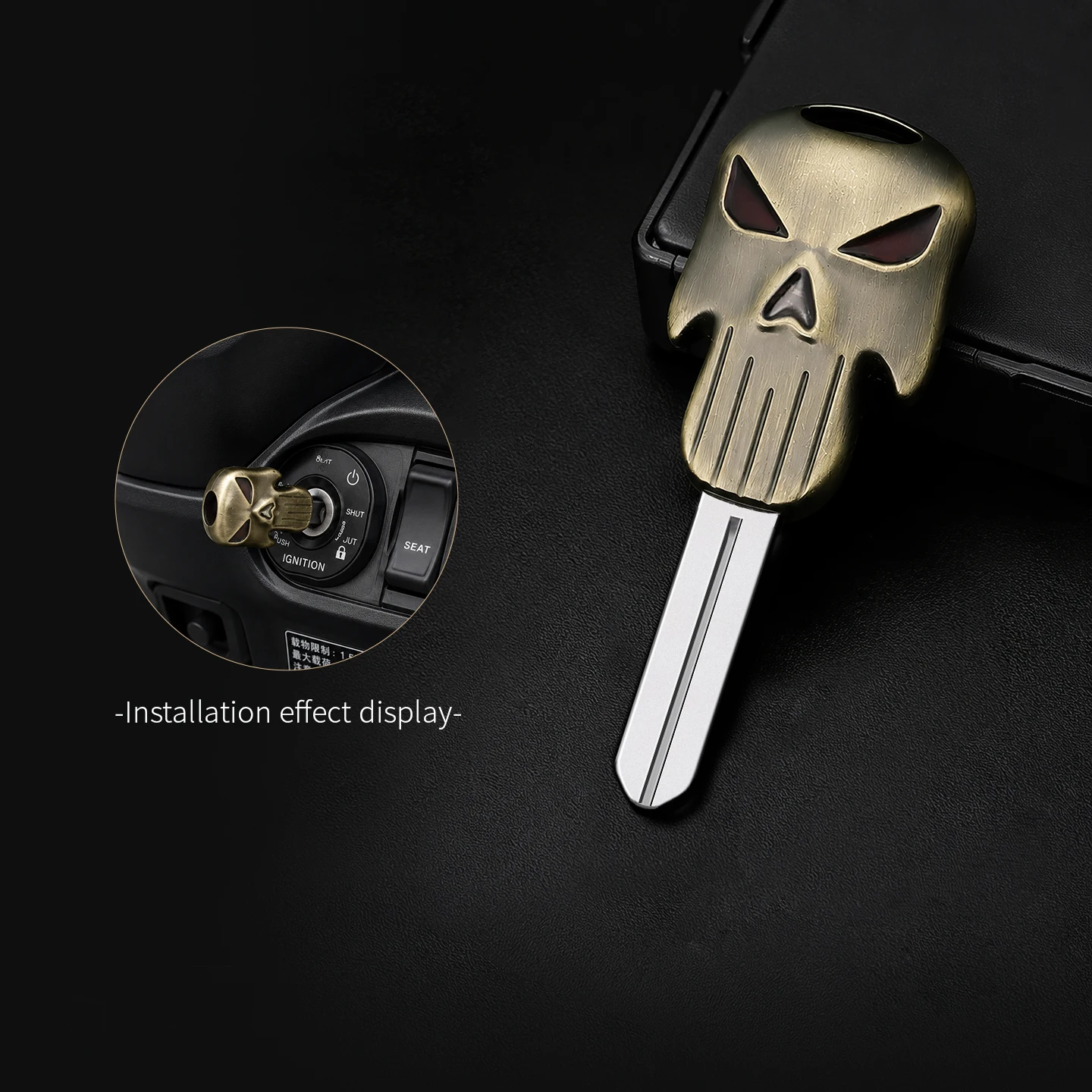 Uncut Blank Motorcycle Bike Key Accessories For Honda CB500 2016-2018 CB650R/F 2014-2017 CBR650R/F 2014-2017 NC700/750 2014-2026