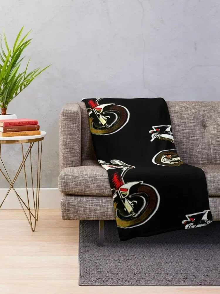 Lucky Strike Cagiva Elefant Cartoon Throw Blanket wednesday Plaid on the sofa Camping Blankets