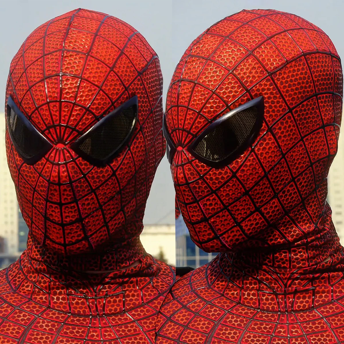 カスタムスパイダーマン1ヘルメット、アンドリュー・ガーフィールド