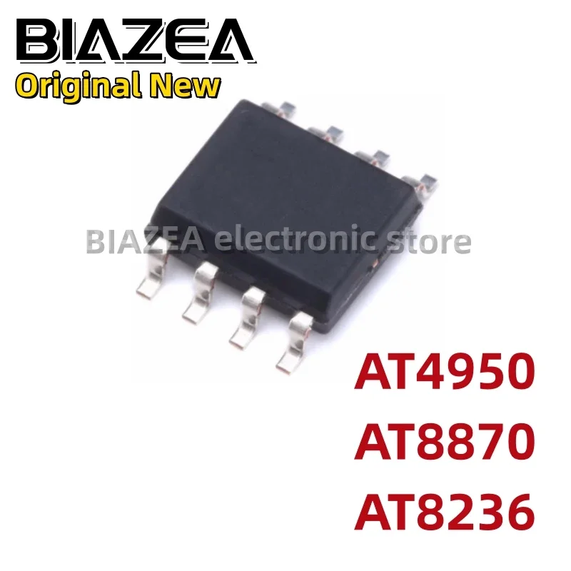 

1piece AT4950 AT8870 AT8236 Replaces A4950ELJTR-T/DRV8870DDAR SMD SOP8 Chip IC Integrated Circuit Brand New Original