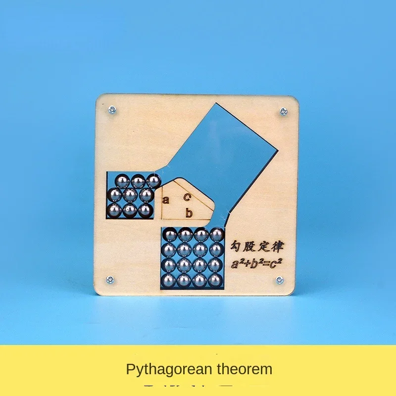 Production de science et de technologie, petite invention, modèle de théorème de pythagorcriptions, élèves du primaire, simple