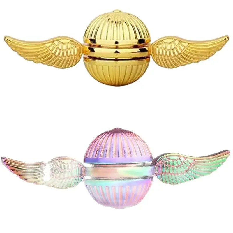 Fidget Spinner Spielzeug Goldener Schnatz Metall Anti Stress Hand Spinner Spielzeug Spinning Gyro Finger Rotation Gyroskop Spielzeug für Kinder Erwachsene