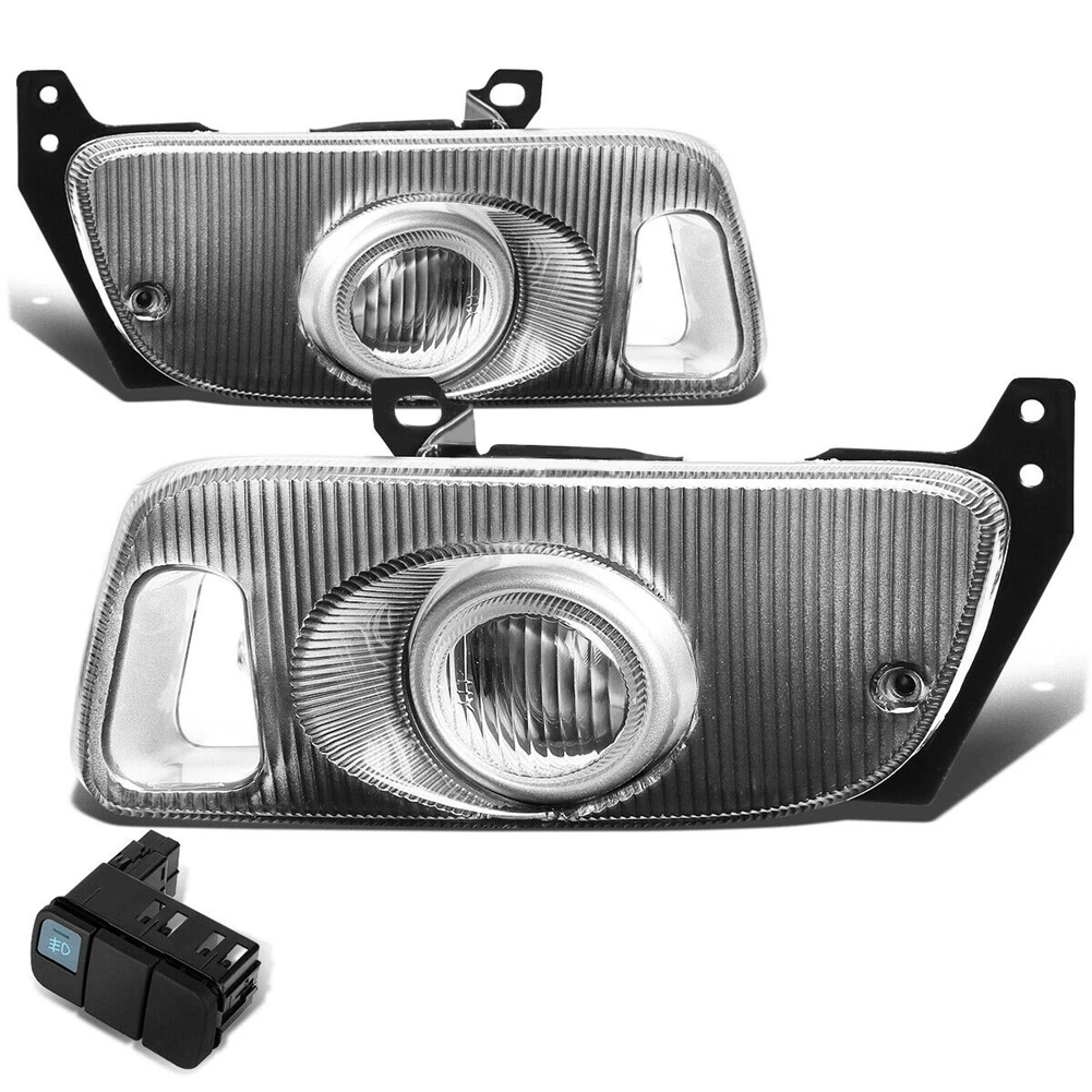 

1 Pair Fog Lights Driving Lamps White Driving Bumper Fog Lights Lamps for Honda Civic 1992-1995