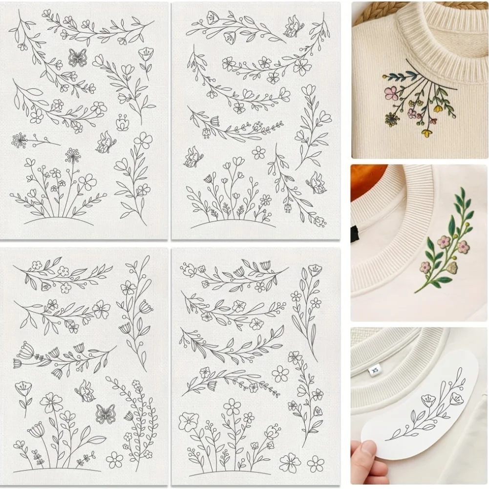 29Pcs Floral Vine E…