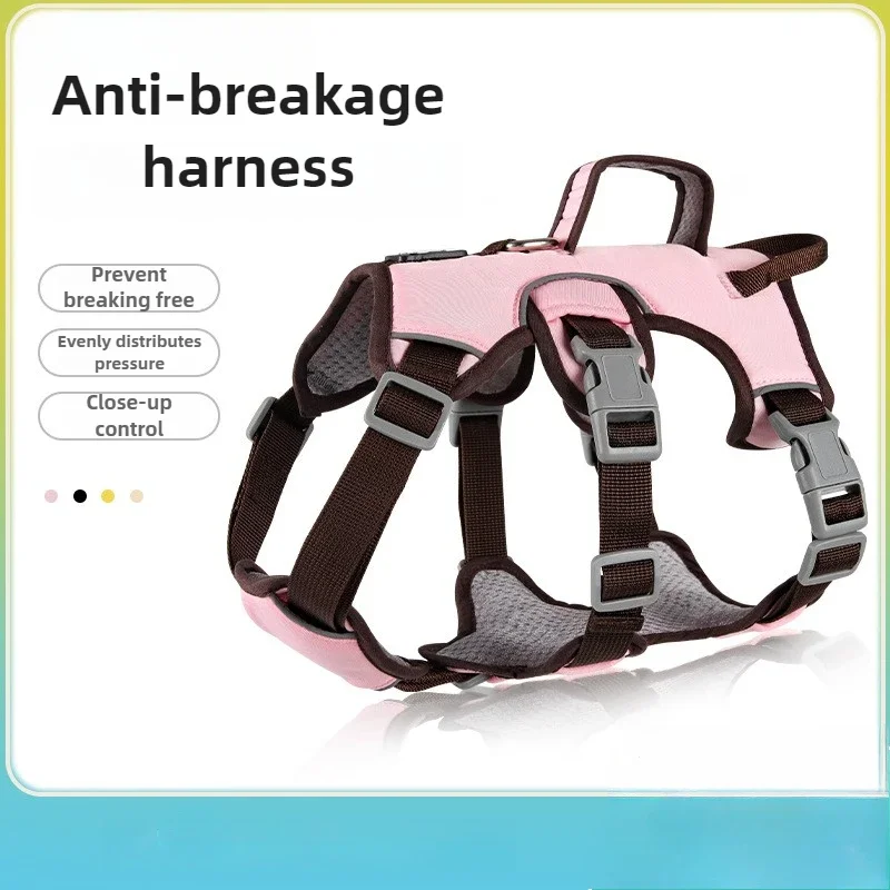 New Dog Chest Strap Anti-break Free Pet Chest Strap Vest Type Dog Leash Pet Supplies